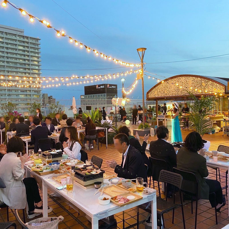 5月15日オープン渋谷の絶景ビアガーデンで北京ダックを楽しむアジアンな夜IGNITE イグナイト