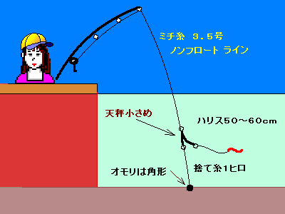 ウキ釣り超入門 : 1091シリーズでサビキ釣りを手軽に楽しもう