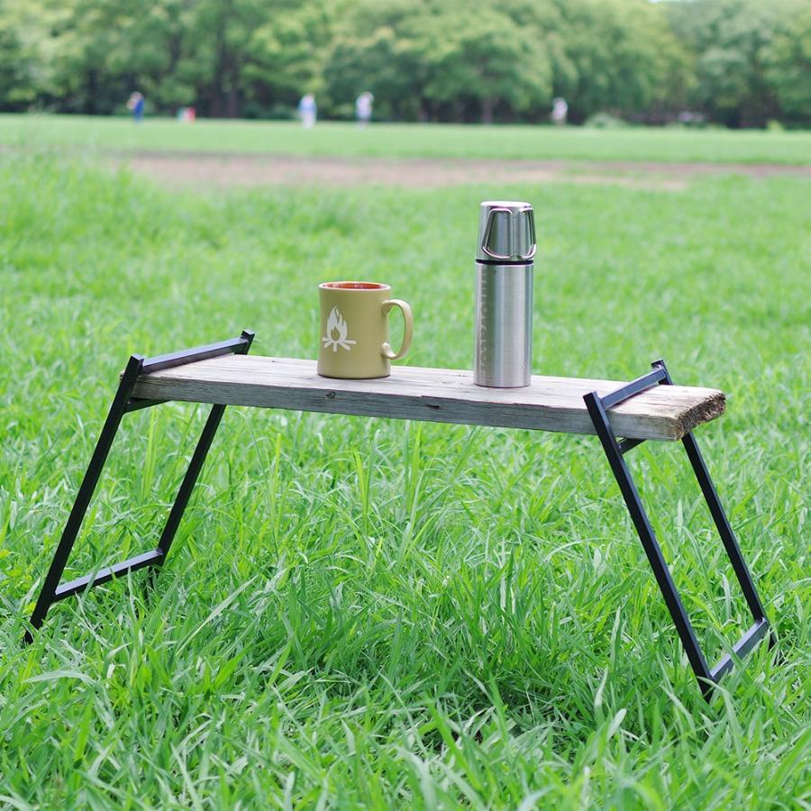 アウトドアテーブル脚 g2747幅77.5cm Linkable キャンプテーブル アイアン アウトドア用品家具・インテリア