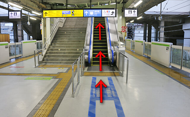 駅構内図らくらくおでかけネット
