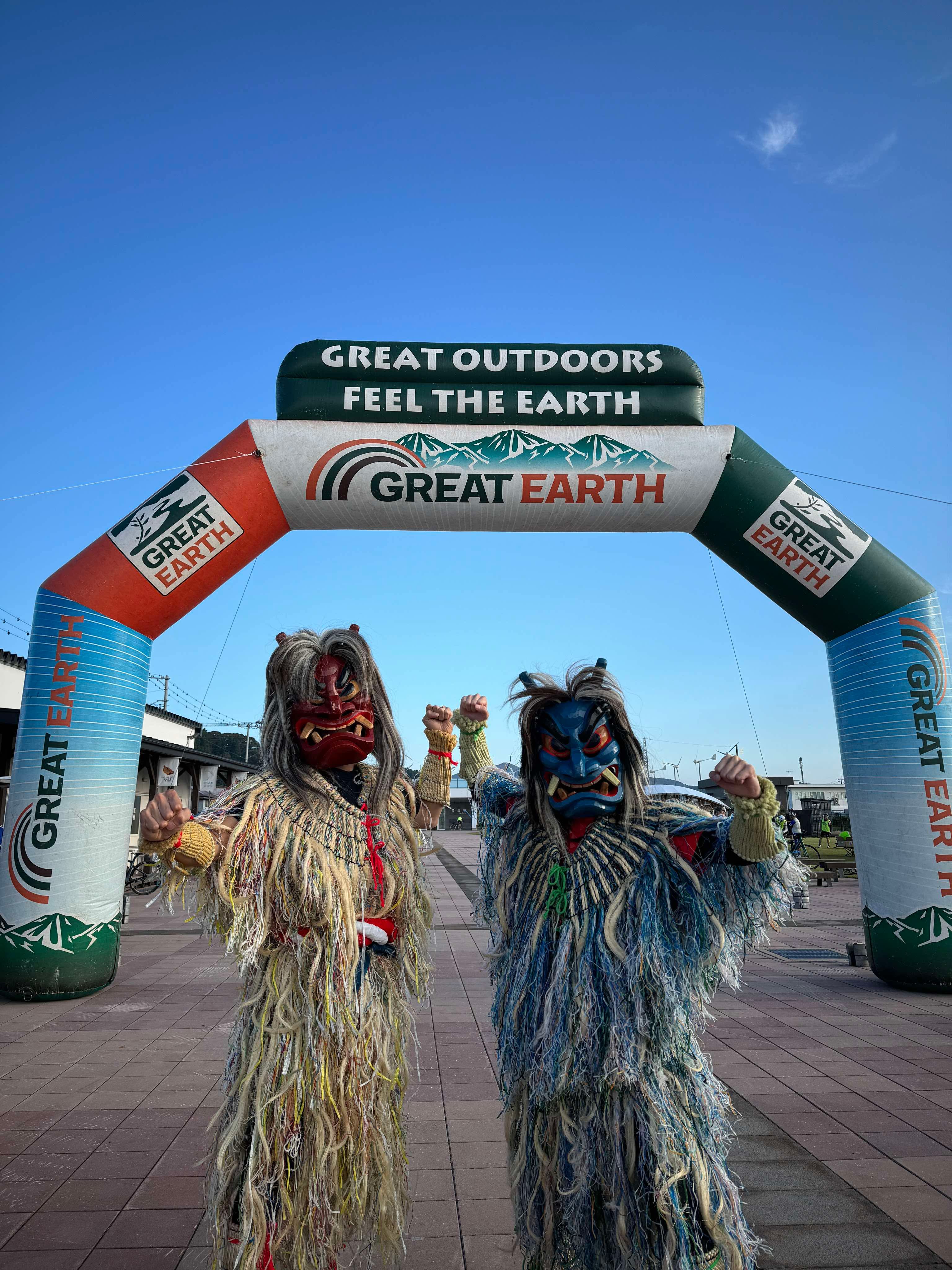 GREAT EARTH 第11回あきた男鹿半島なまはげライド開催！9月7日 7：30ロングコーススタートです🚵 詳細はこちらhttps:great-earth.jp akita_ride男鹿男鹿半島なまはげライドGREATEARTH男鹿みっけ ＼男鹿市の魅力見ぃつけた！あなたも一緒に！「 男鹿