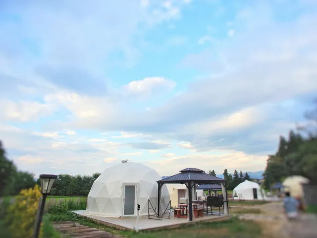 琵琶湖グランピング GLAMPING VILLAGEグランピングヴィレッジ 滋賀今津浜 リゾグラ リゾートグランピングドットコム