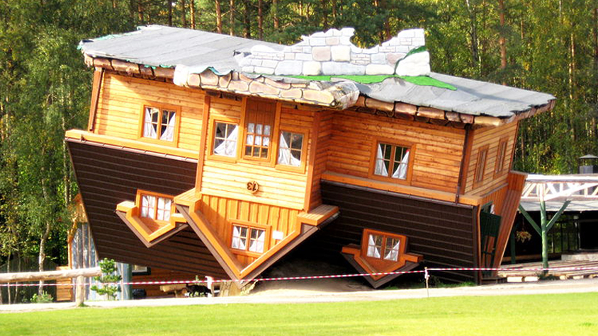 駿河区中吉田の逆さまの家 - 廃墟検索地図