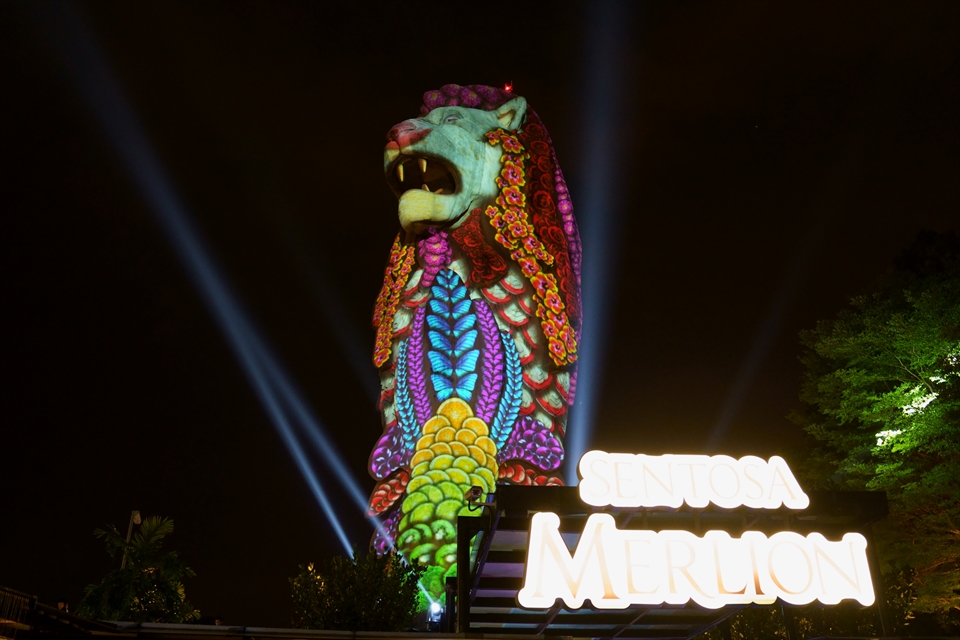 マーライオンタワー営業終了！解体・取り壊し・撤去へセントーサ島再開発あじあ