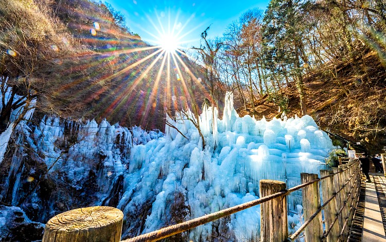 尾ノ内氷柱尾ノ内渓谷埼玉県秩父郡小鹿野町