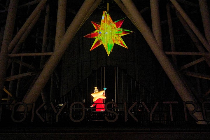 東京スカイツリータウンに欧州のクリスマスを想わせるプロジェクションマッピング、きょう12月1日から鉄道ニュース鉄道チャンネル