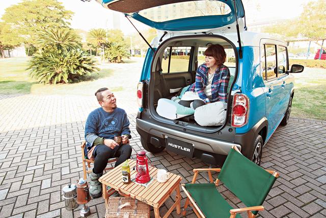 変則 ひとり用 ハスラー・ベッドキット：熊本Ｓ様軽キャンピングカー・ＯＫワゴン