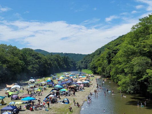 嵐山渓谷の紅葉 埼玉県紅葉名所2025