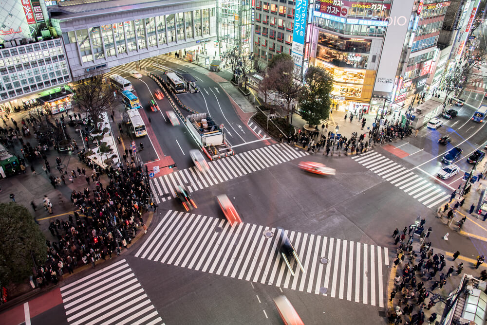 渋谷スクランブル交差点の写真スポット、撮影場所・撮り方 - まつきよカフェ