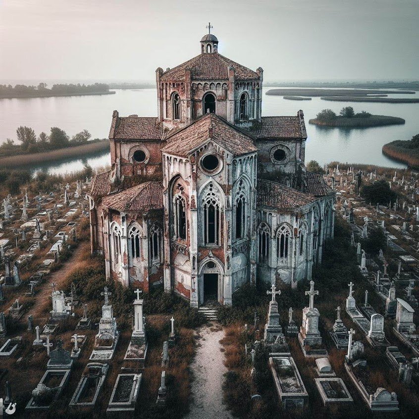 実在 ペスト患者の隔離島 ポヴェーリア島。死ぬまで放置するだけ。 - YouTube