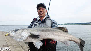 利根川 20223 27 ラスト関東 シーバス63cm サウザーNo.075、リチウム電池104回目 -isybussバス釣り日記 琵琶湖でFIRE生活