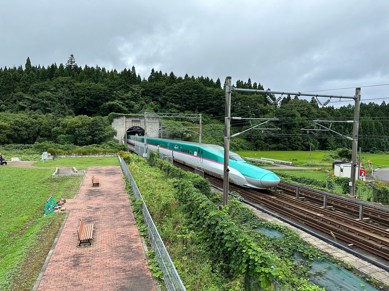 青函トンネル入口広場 トンネル神社 叶明神 青森県今別町 4K60P - YouTube