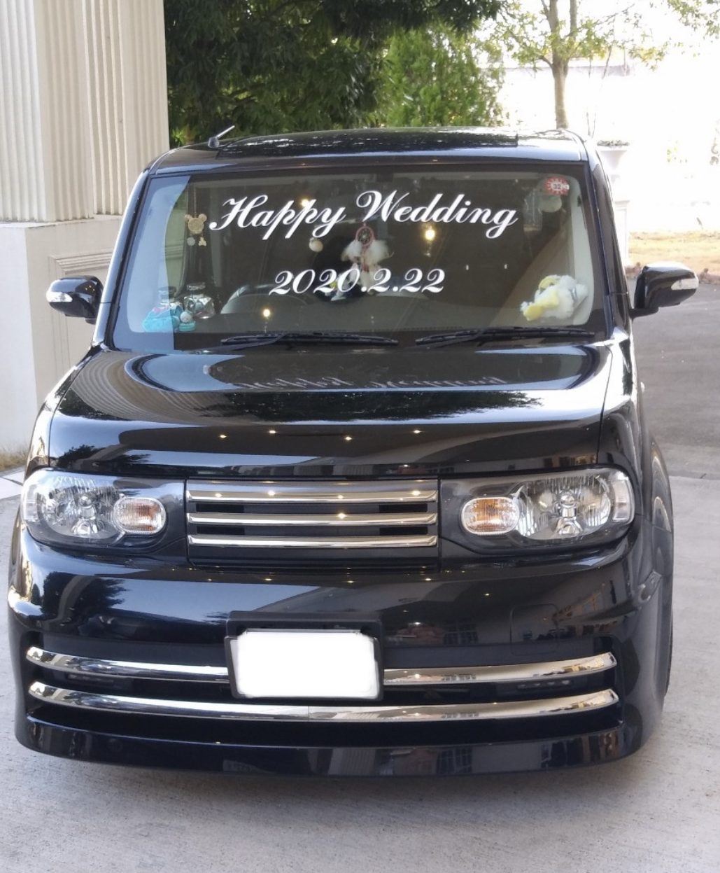 ◇前撮り限定◇*ザ・リーヴス プレミアムテラスで大人気ウェルカムカー撮影♪ザ・リーヴス プレミアムテラス群馬県前橋・高崎の結婚式場・ゲストハウス 公式