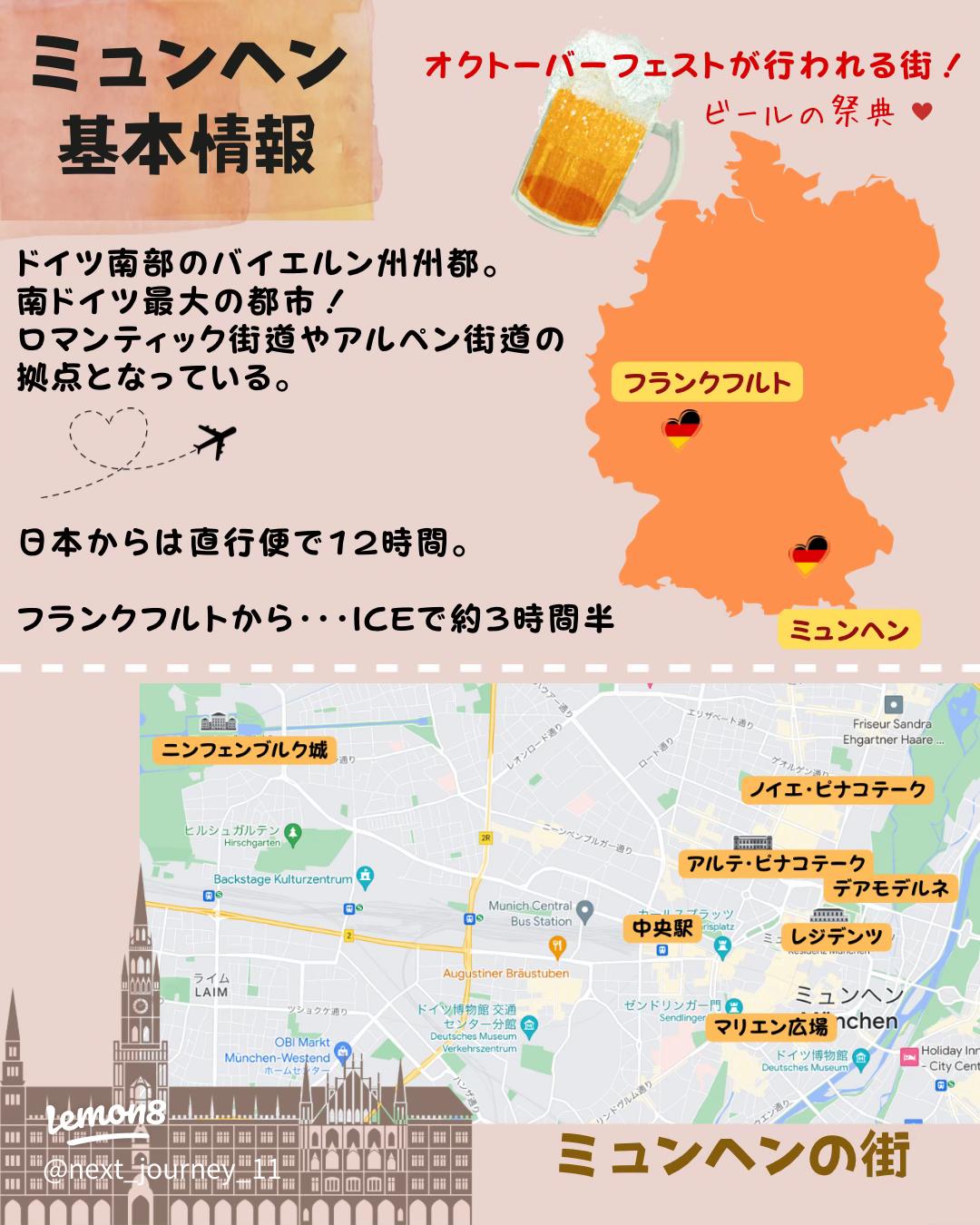 体験記 ミュンヘン駅前出発、半日でめぐる徒歩観光コースつぎはどこへ
