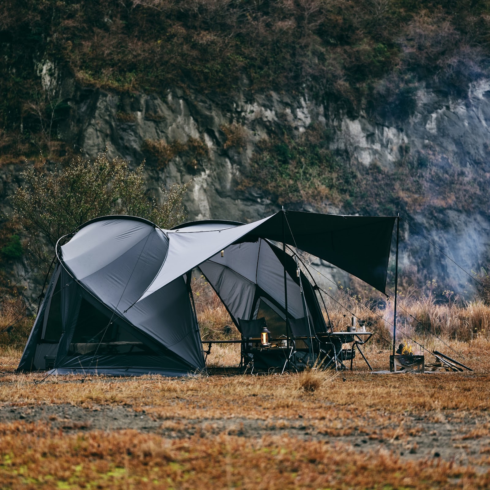 OUTDOOR BASE:夏キャンプで大活躍！「涼しい」ポップアップテントが更に進化して登場