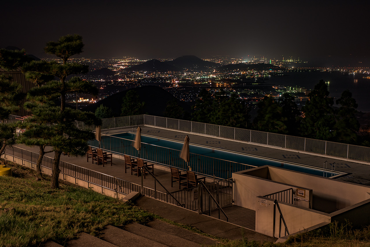 五色台の夜景香川県坂出市-こよなく夜景を愛する人へ