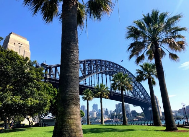 シドニー ハーバーブリッジ上部アーチを頂上まで登る！ブリッジクライム 英語ガイド の予約ならホットホリデ