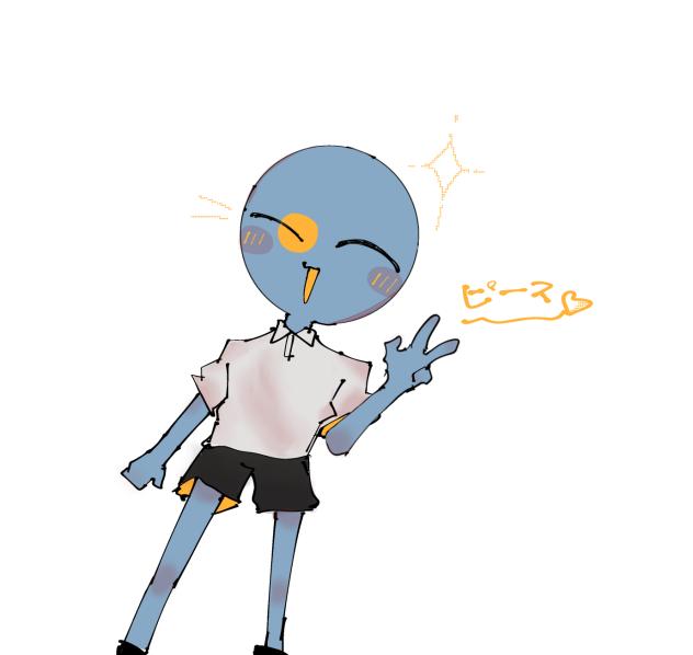 観光中♪ あおもも - Illustrations ART street