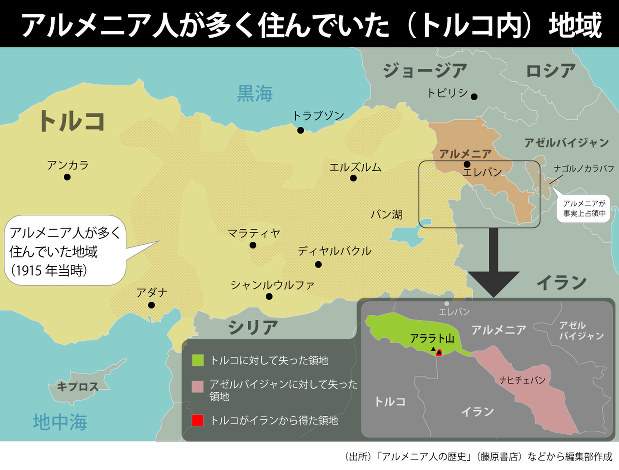 ナゴルノ・カラバフ紛争 アゼルバイジャンとアルメニアとの対立：朝日新聞