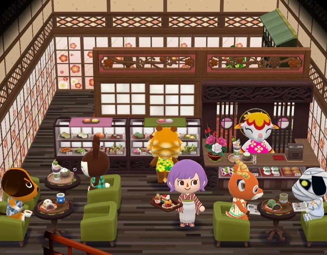 どう森 和カフェ」のアイデア 19 件どうぶつの森, ポケ森, とびだせどうぶつの森