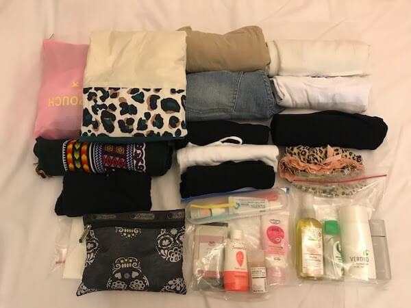 旅の荷物を少なくするコツ : ミニマリスト日和 Powered by ライブドアブログ