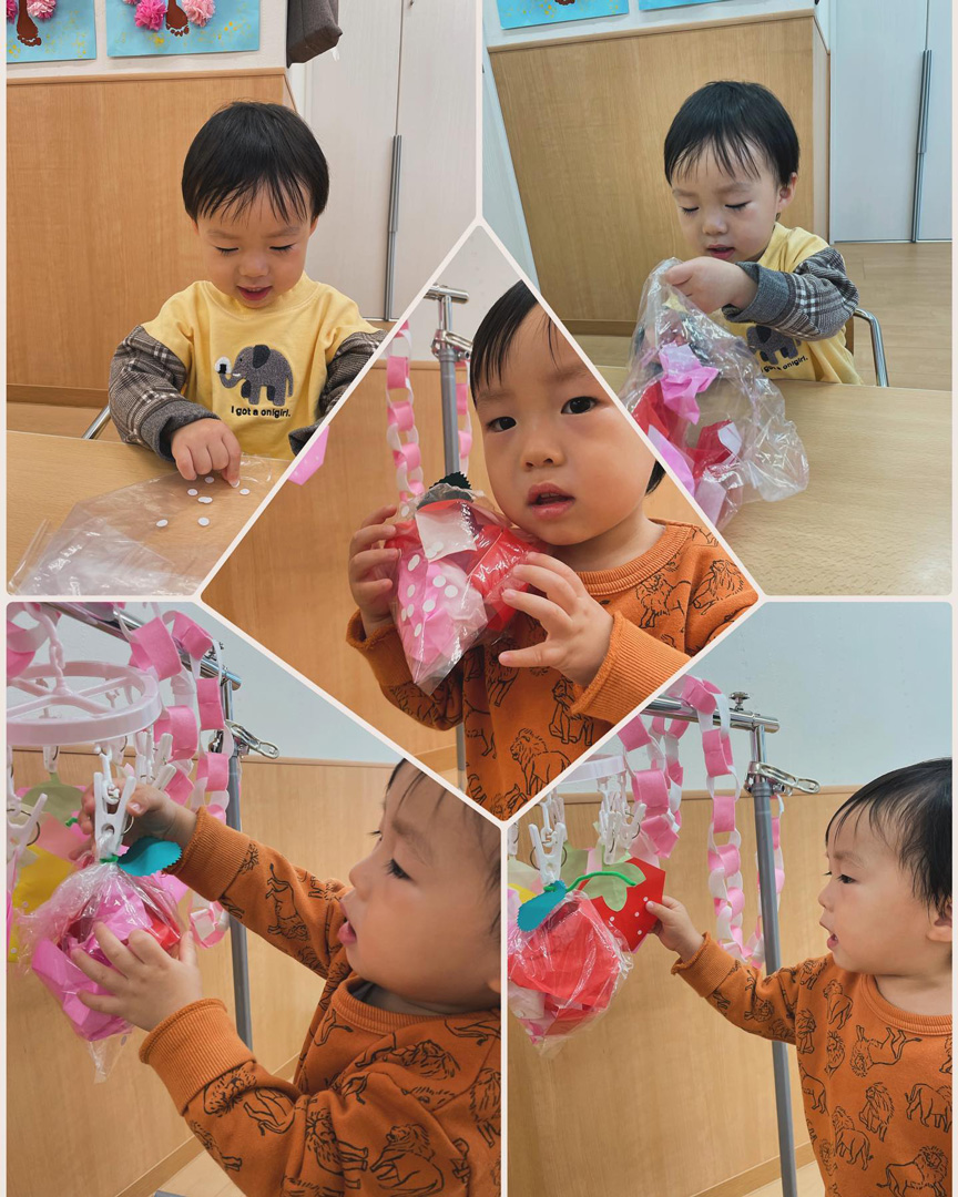 ほほえみ保育園🍓いちご狩りごっこ＆お魚釣り🐟✨～竹田園～