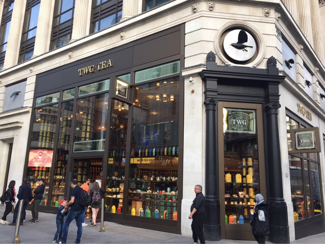 ロンドンに新しくできた「トワイニングじゃない」TWGの2階のカフェでイギリスは本日、のうてんき