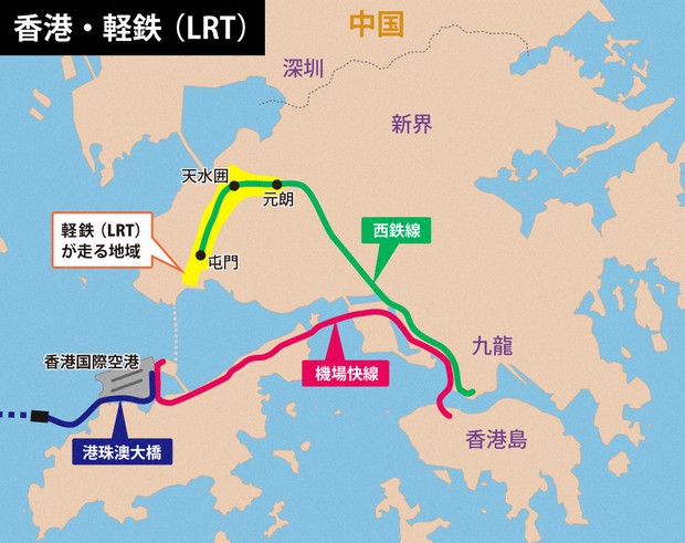 金属枠付き立体香港路線図 長尺- ショップ DATOMAP ポスター・絵 - Pinkoi