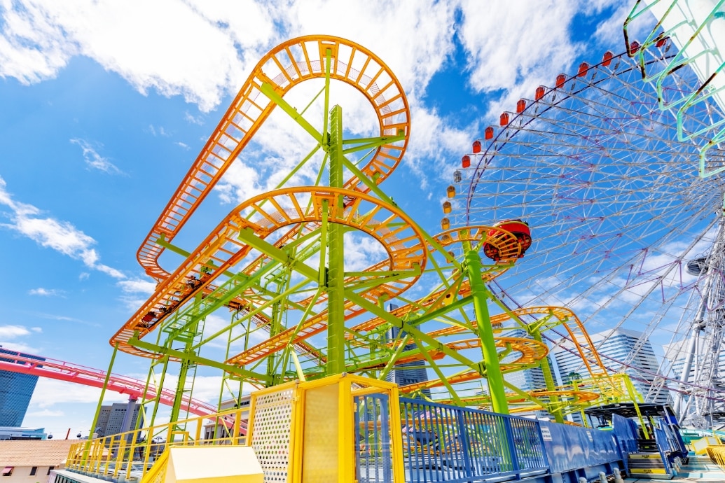 みなとみらい「よこはまコスモワールド」入場無料の遊園地で遊び尽くそう！たびらい観光情報