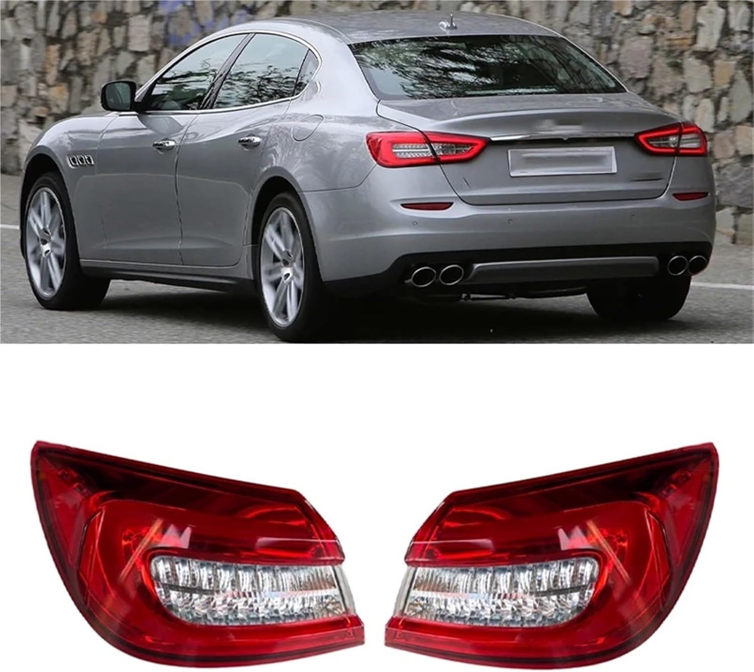 1UPJ-22561610 マセラティ・クアトロポルテ MQP リアバンパー 中古