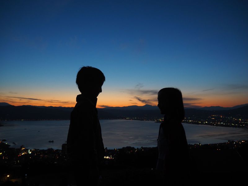 登美 立石公園のすぐ近く！諏訪湖を一望できる蕎麦屋さん 君の名は 聖地 レポ- れもレモネード