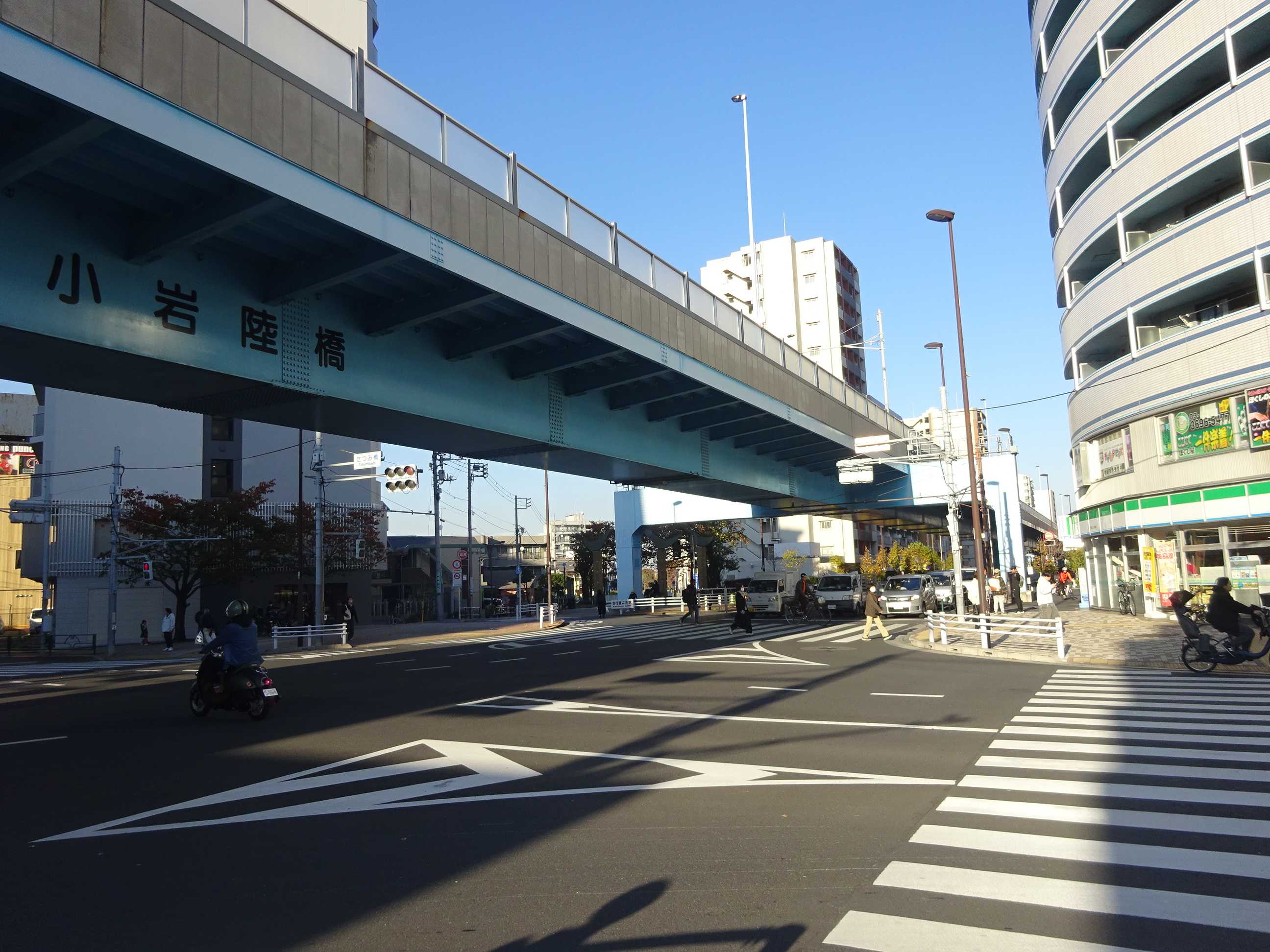 西井堀 新小岩駅付近 その1: いたちの探検日記