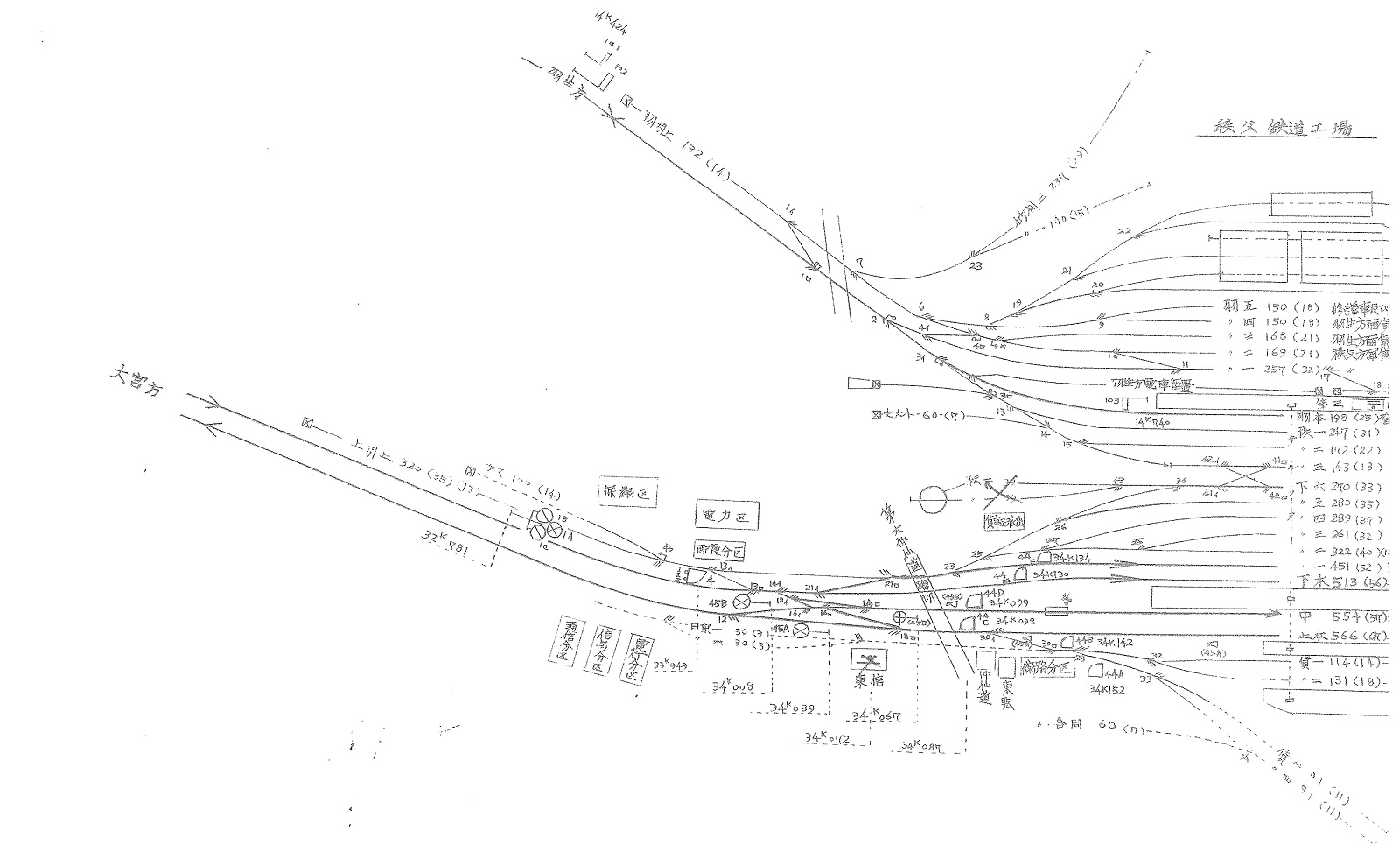 熊谷市中心部バス路線図と時刻