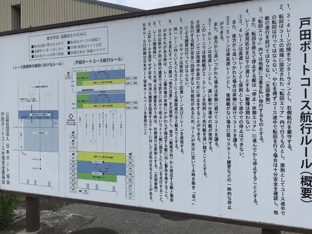 戸田漕艇場でランニング 1周5.5kmのコースともらん