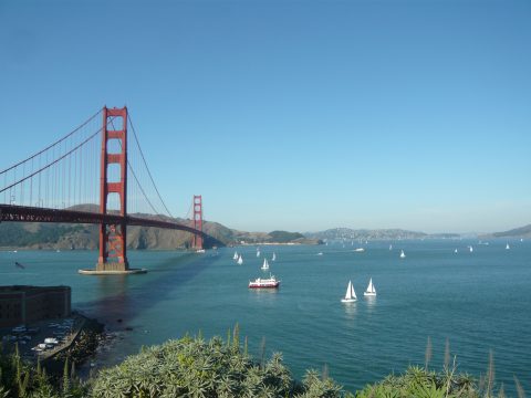 暖かな天候に変わりつつあるサンフランシスコ、9月初旬の様子地球の歩き方