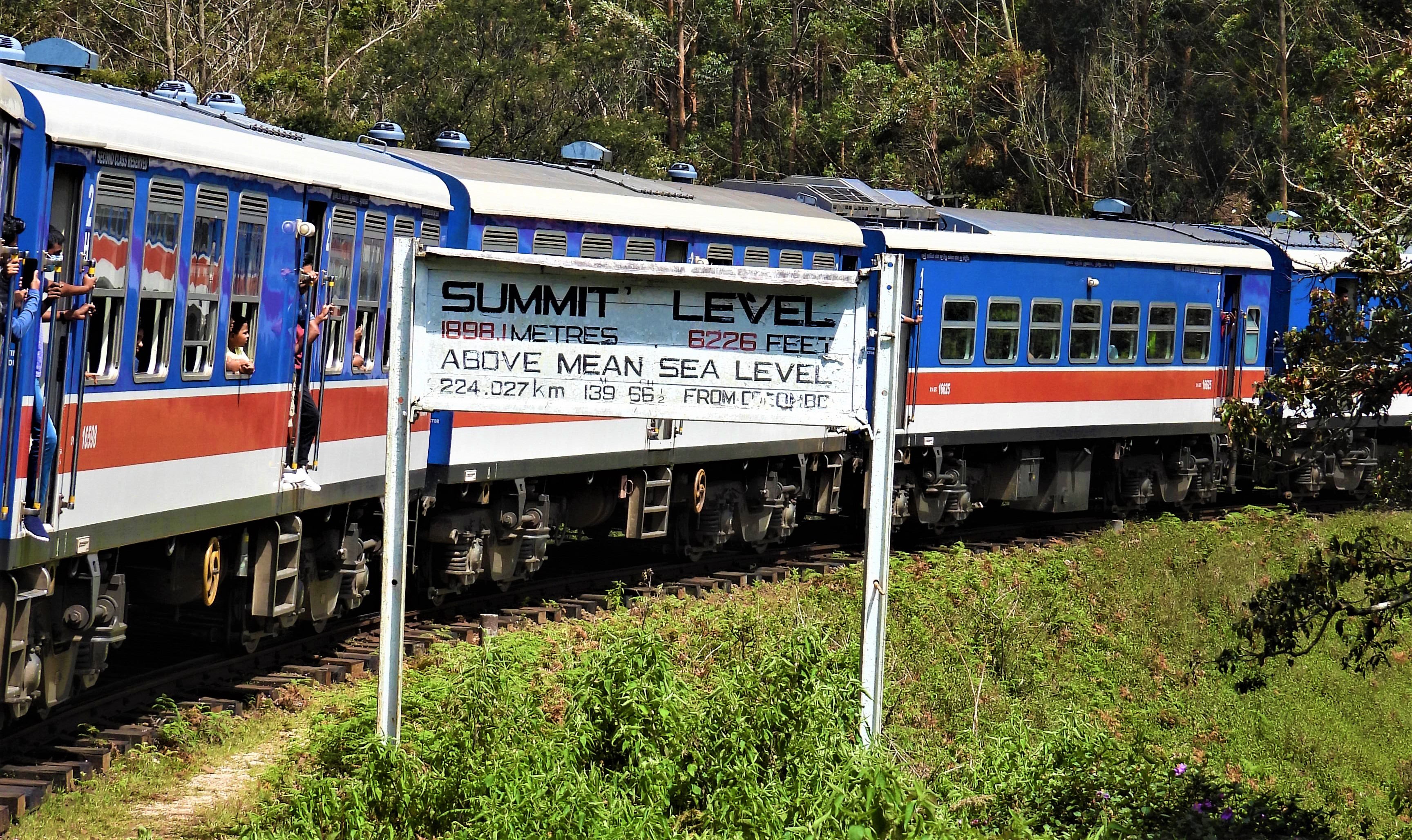 スリランカで最高の列車の旅