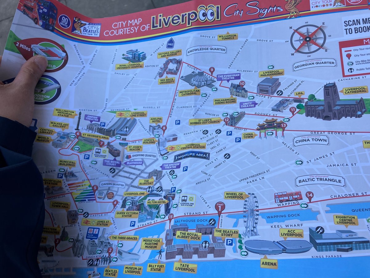 地図まとめ リヴァプールでビートルズゆかりの地を巡るビートルズ・ストーリー～マシュー・ストリート篇izumanix